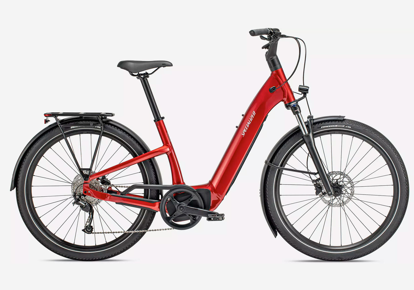 Specialized Turbo Como 3.0 Urban Electric Urban Bike - Red Tint
