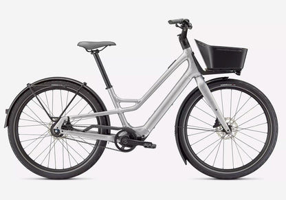 2023 Specialized Turbo Como SL 5.0 Unisex Electric Urban Bike - Brushed Silver