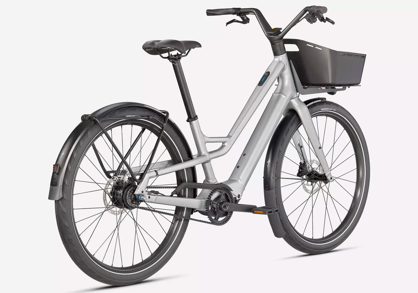 2023 Specialized Turbo Como SL 5.0 Unisex Electric Urban Bike - Brushed Silver