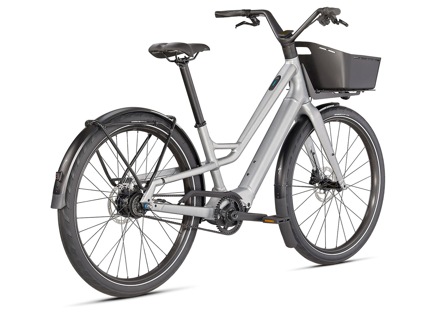 Specialized Turbo Como SL 5.0 Unisex Electric Urban Bike - Brushed Silver