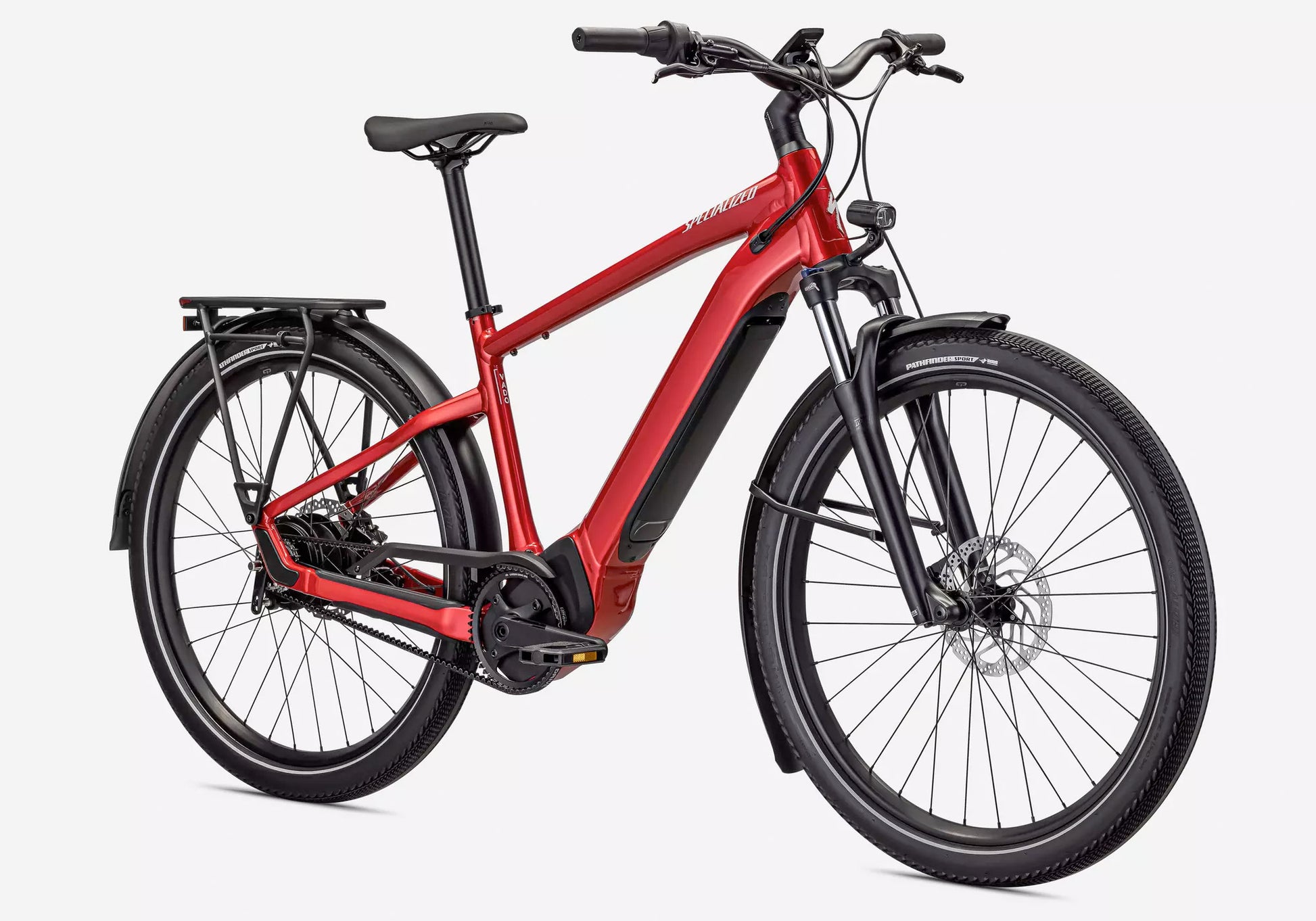 2022 Specialized Turbo Vado 3.0 Internally Geared Electric Bike - Red Tint