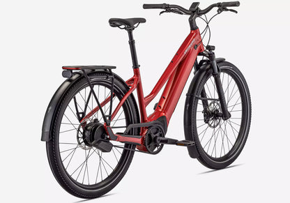 Specialized Turbo Vado 5.0 IGH Step-Through Internally Geared Unisex Electric Urban Bike - Red Tint