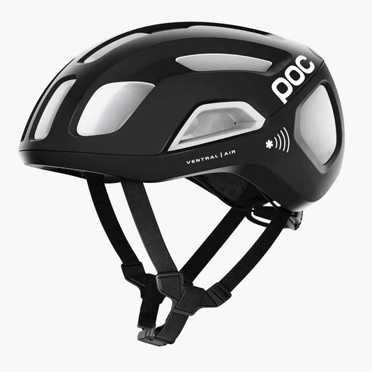 POC Ventral Air Mips Unisex Helmet NFC, Uranium Black/Hydrogen White